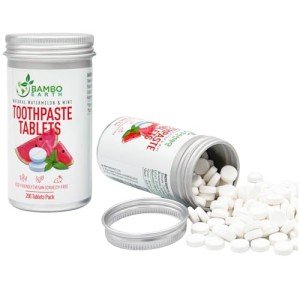 200 Natural Toothpaste Tablets - Eco-Friendly & Travel Size