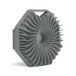 Eco-Friendly Silicone Body Scrubber with Charcoal