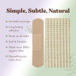 Eco-Friendly Bamboo Fabric Bandages - 75 Count