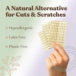 Eco-Friendly Bamboo Fabric Bandages - 75 Count