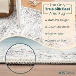 Eco-Friendly 5x7 Plush Area Rug for Kids & Pets
