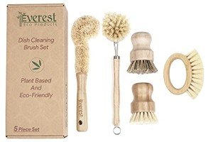 Biodegradable Eco-Friendly Dish Cleaning Set - 5 Pieces