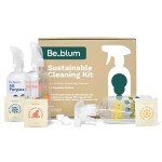 Eco-Friendly Cleaning Kit: 3 Spray Bottles & Tablets