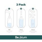 Eco-Friendly Cleaning Kit: 3 Spray Bottles & Tablets