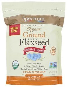 Organic Ground Flaxseed - Spectrum Essentials, 24 Oz