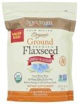 Organic Ground Flaxseed - Spectrum Essentials, 24 Oz