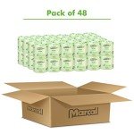 Eco-Friendly 100% Recycled Toilet Paper Rolls 48-Pack