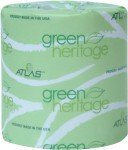 Eco-Friendly 2-Ply Toilet Paper, 400 Sheets/Roll