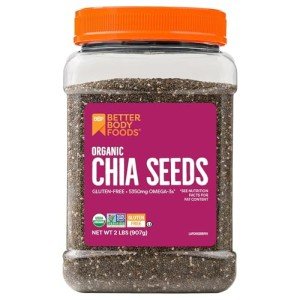 Organic Chia Seeds - Omega-3 Rich & Vegan