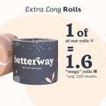 Eco-Friendly Bamboo Toilet Paper - 12 Rolls