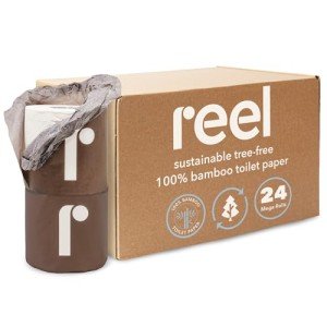 Eco-Friendly 3-Ply Toilet Paper - 24 Rolls