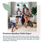 Eco-Friendly 3-Ply Toilet Paper - 24 Rolls