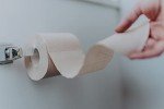 Eco-Friendly Bamboo Toilet Paper - 12 Rolls