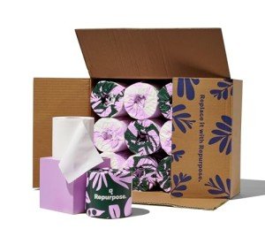 Sustainable Bamboo Toilet Paper - 12 Rolls