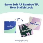 Sustainable Bamboo Toilet Paper - 12 Rolls