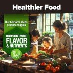 Eco-Friendly Heirloom Vegetable Seeds Pack (55 Varieties)