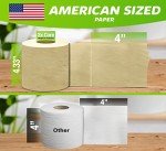 Eco-Friendly Premium Bamboo Toilet Paper - 12 Rolls