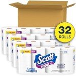 Scott 1000 Eco-Friendly Toilet Paper – 32 Rolls