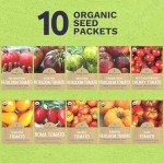 Organic Tomato Seeds Variety Pack - 10 Packs