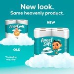 Angel Soft Eco-Friendly Toilet Paper, 8 Mega Rolls
