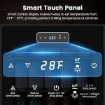 COLOZO 17-Inch Beverage Cooler for 96 Cans