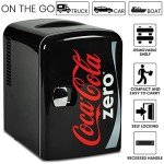 Coca-Cola Zero 4L Portable Mini Fridge