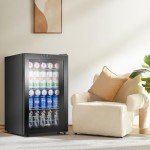 STAIGIS 2.5 Cu.ft Mini Beverage Refrigerator