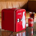 Coca-Cola 4L Mini Fridge for Drinks and Snacks