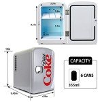 Coca Cola Mini Fridge 4L for Drinks & Food