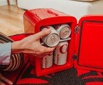 Spider-Man Mini Fridge with Light-Up Eyes