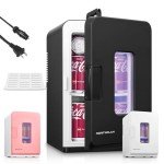 NORTHCLAN 15L Mini Fridge for Drinks & Skincare
