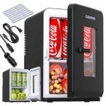 Portable Mini Fridge for Drinks and Skincare