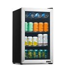 NewAir Compact Drink Fridge with 5 Temperature Settings