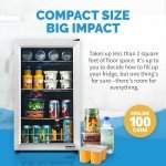 NewAir Compact Drink Fridge with 5 Temperature Settings
