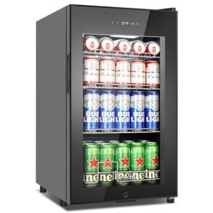 ORYMUSE 17-Inch Mini Beverage Cooler Refrigerator