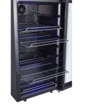 STAIGIS Mini Beverage Fridge with Glass Door