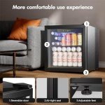 Kismile 1.3 Cu.ft Mini Beverage Cooler