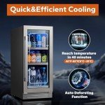 Ca'Lefort 15-Inch Beverage Refrigerator for 80 Cans