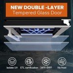 Ca'Lefort 15-Inch Beverage Refrigerator for 80 Cans