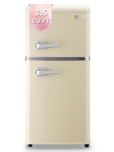 KRIB BLING 3.5 Cu.ft Retro Mini Drink Fridge