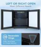Joy Pebble 1.3 Cu.ft Mini Beverage Fridge