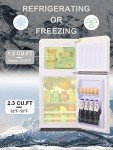 KRIB BLING 3.5 Cu.ft Retro Mini Drink Fridge