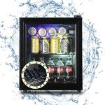 KRIB BLING 80 Can Mini Beverage Fridge