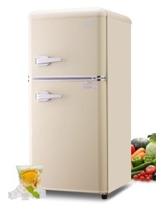 KRIB BLING 3.5 Cu.ft Retro Mini Drink Fridge