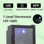 KRIB BLING 80 Can Mini Beverage Fridge