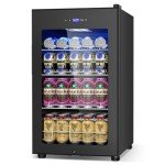 Velivi 12-Inch Quiet Wine Cooler for 18 Bottles