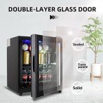 KRIB BLING 80 Can Mini Beverage Fridge