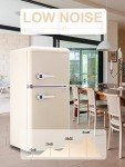 KRIB BLING 3.5 Cu.ft Retro Mini Drink Fridge
