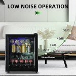 KRIB BLING 80 Can Mini Beverage Fridge