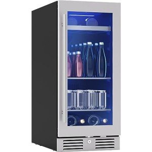 Zephyr 15" Dual Zone Wine and Beverage Fridge